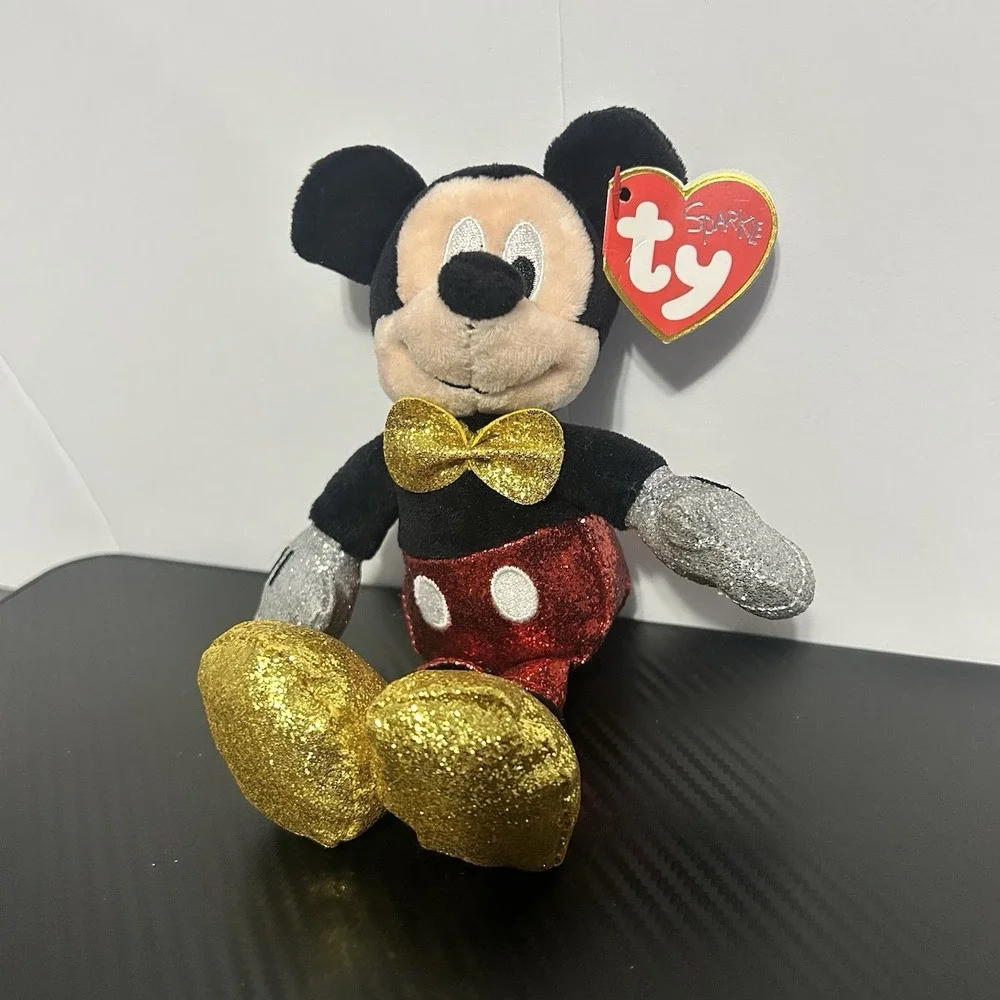 Sparkle Disney Mickey Mouse Stuffed Plush‎ Toy 8